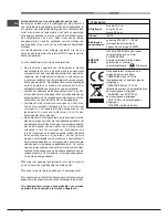 Предварительный просмотр 62 страницы Hotpoint Ariston MH 99.1 (BK) /HA S Operating Instructions Manual