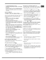 Предварительный просмотр 65 страницы Hotpoint Ariston MH 99.1 (BK) /HA S Operating Instructions Manual