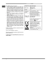 Предварительный просмотр 12 страницы Hotpoint Ariston MHR 940.1 (AN) /HA S Operating Instructions Manual