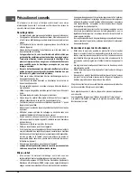 Предварительный просмотр 30 страницы Hotpoint Ariston MHR 940.1 (AN) /HA S Operating Instructions Manual