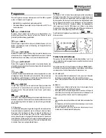 Предварительный просмотр 49 страницы Hotpoint Ariston MHR 940.1 (AN) /HA S Operating Instructions Manual