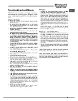 Предварительный просмотр 51 страницы Hotpoint Ariston MHR 940.1 (AN) /HA S Operating Instructions Manual