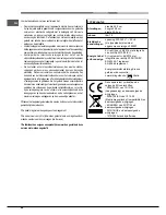 Предварительный просмотр 54 страницы Hotpoint Ariston MHR 940.1 (AN) /HA S Operating Instructions Manual