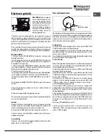 Предварительный просмотр 55 страницы Hotpoint Ariston MHR 940.1 (AN) /HA S Operating Instructions Manual