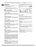 Предварительный просмотр 56 страницы Hotpoint Ariston MHR 940.1 (AN) /HA S Operating Instructions Manual