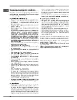 Предварительный просмотр 58 страницы Hotpoint Ariston MHR 940.1 (AN) /HA S Operating Instructions Manual