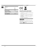 Preview for 16 page of Hotpoint Ariston MHR 940.1 HA Operating Instructions Manual