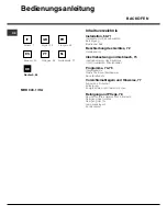 Preview for 68 page of Hotpoint Ariston MHR 940.1 HA Operating Instructions Manual