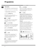 Preview for 74 page of Hotpoint Ariston MHR 940.1 HA Operating Instructions Manual