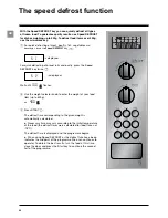 Предварительный просмотр 11 страницы Hotpoint Ariston Microwave Oven Instruction Manual