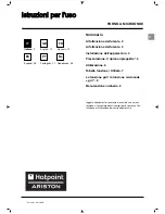 Hotpoint Ariston Microwave Oven Operating And Installation Manual предпросмотр