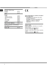 Предварительный просмотр 4 страницы Hotpoint Ariston MR 940.3/HA Operating Instructions Manual