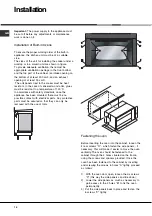 Предварительный просмотр 14 страницы Hotpoint Ariston MR 940.3/HA Operating Instructions Manual