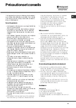 Предварительный просмотр 33 страницы Hotpoint Ariston MR 940.3/HA Operating Instructions Manual