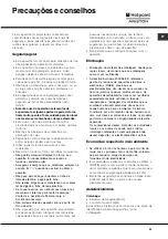 Предварительный просмотр 55 страницы Hotpoint Ariston MR 940.3/HA Operating Instructions Manual