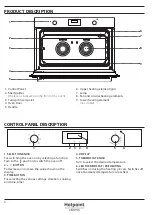 Предварительный просмотр 4 страницы Hotpoint Ariston MS5 744 IX A Manual