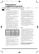 Preview for 4 page of Hotpoint Ariston MSZ 801 D/HA User Manual