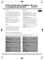 Preview for 7 page of Hotpoint Ariston MSZ 801 D/HA User Manual