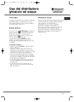 Preview for 13 page of Hotpoint Ariston MSZ 801 D/HA User Manual