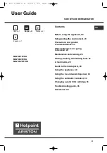 Preview for 21 page of Hotpoint Ariston MSZ 801 D/HA User Manual