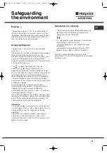 Preview for 23 page of Hotpoint Ariston MSZ 801 D/HA User Manual