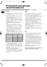 Preview for 24 page of Hotpoint Ariston MSZ 801 D/HA User Manual