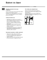 Предварительный просмотр 6 страницы Hotpoint Ariston MTM 0811 F HA Operating Instructions Manual