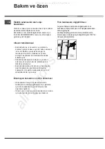 Предварительный просмотр 6 страницы Hotpoint Ariston MTM 0811 F TK/HA Operating Instructions Manual