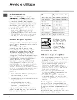 Предварительный просмотр 4 страницы Hotpoint Ariston MTM 1711 Operating Instructions Manual