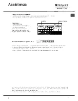 Предварительный просмотр 9 страницы Hotpoint Ariston MTM 1711 Operating Instructions Manual