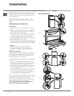 Предварительный просмотр 12 страницы Hotpoint Ariston MTM 1711 Operating Instructions Manual