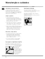 Предварительный просмотр 46 страницы Hotpoint Ariston MTM 1711 Operating Instructions Manual