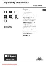 Preview for 11 page of Hotpoint Ariston MTM 1711FF/HA Operating Instructions Manual