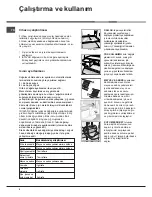 Предварительный просмотр 4 страницы Hotpoint Ariston MTM 1901 Operating Instructions Manual