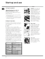 Предварительный просмотр 14 страницы Hotpoint Ariston MTM 1901 Operating Instructions Manual