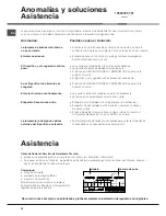 Preview for 32 page of Hotpoint Ariston MTM 1911 F Operating Instructions Manual