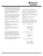 Предварительный просмотр 57 страницы Hotpoint Ariston MWA 121/HA Instructions For Use Manual