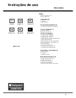 Предварительный просмотр 67 страницы Hotpoint Ariston MWA 121/HA Instructions For Use Manual