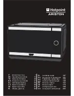 Предварительный просмотр 1 страницы Hotpoint Ariston MWHA 2022 B Operating Instructions Manual