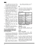 Предварительный просмотр 34 страницы Hotpoint Ariston MWHA 2022 B Operating Instructions Manual