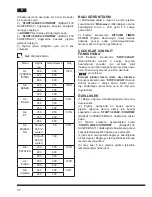 Предварительный просмотр 38 страницы Hotpoint Ariston MWHA 2022 B Operating Instructions Manual