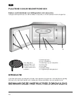 Предварительный просмотр 56 страницы Hotpoint Ariston MWHA 2022 B Operating Instructions Manual