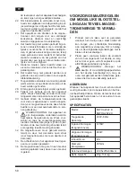 Предварительный просмотр 60 страницы Hotpoint Ariston MWHA 2022 B Operating Instructions Manual