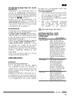 Предварительный просмотр 65 страницы Hotpoint Ariston MWHA 2022 B Operating Instructions Manual