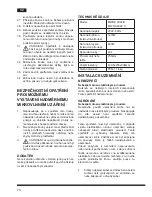 Предварительный просмотр 74 страницы Hotpoint Ariston MWHA 2022 B Operating Instructions Manual