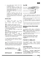 Предварительный просмотр 75 страницы Hotpoint Ariston MWHA 2022 B Operating Instructions Manual