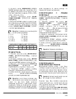 Предварительный просмотр 211 страницы Hotpoint Ariston MWHA 2022 B Operating Instructions Manual