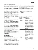 Предварительный просмотр 11 страницы Hotpoint Ariston MWHA 2322 B Operating Instructions Manual