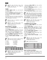 Предварительный просмотр 26 страницы Hotpoint Ariston MWHA 2322 B Operating Instructions Manual