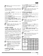 Предварительный просмотр 27 страницы Hotpoint Ariston MWHA 2322 B Operating Instructions Manual